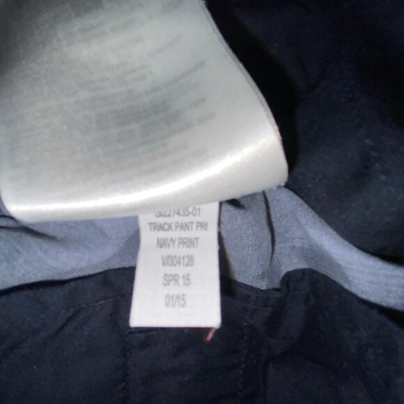 GAP Blue Acid Wash Tie Dye Pants with Elastic / Drawstring Waist, Medium NWOT - Picture 14 of 16